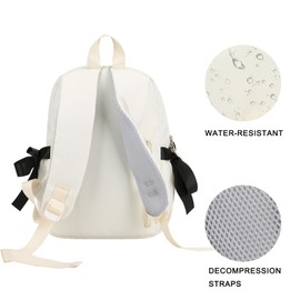Phaoullzon Toddler Preschool Backpack for Girls 4-6 - Kids Bow Ballet Dance Bags
