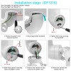 Okemeeo Eave Mount for Ring Floodlight Cam Wired Plus/Pro, Smart