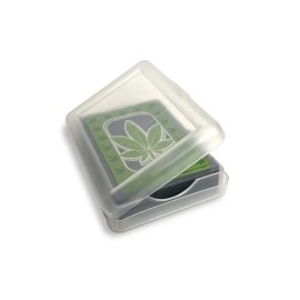 Little Genie Pot Leaf Playing Cards - Deluxe Waterproof Cards in Plastic Case