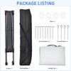 Oneofics Pop Up Canopy, 10x10 FT Instant Outdoor Canopy Tent