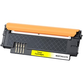 Veson 117A Toner Yellow with Chip Compatible with HP 117A Toner Yellow for Colour Laser MFP 179fwg 178nwg 178nw 179fnw 150nw 150w 178 179 W2072A (Yellow)