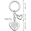 JMIMO Valentine Day Keyring Gifts for Wife Girlfriend Anniversary Wedding