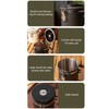 1.5L Coffee Canister Coffee Container with Scoop Date Tracker Stainless