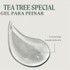 Tea Tree Styling Gel, Fijación Media, Acabado de Alto Brillo,
