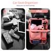 LUCMO Car Backseat Organizer with Tablet Holder,6 Storage Pockets Car