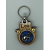 Leo Zodiac Keychain Hamsa Shape Handmade W Wood In The