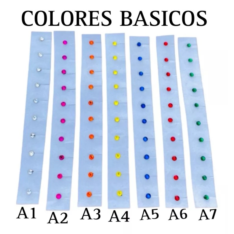Mex Home Balines Con Piedra Swarovsky Auriculoterapia 100 Piezas