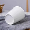 RabyLeo Paper Cup Design Ceramic Mug Eco-Friendly Reusable Cup, Minimalist