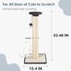 PAWALAYA Heavy Duty Post Sturdy Cat Scratching Post for Indoor