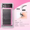 Semi-permanent Lower Bottom Eyelash Extensions J Curl Individual Under Lashes