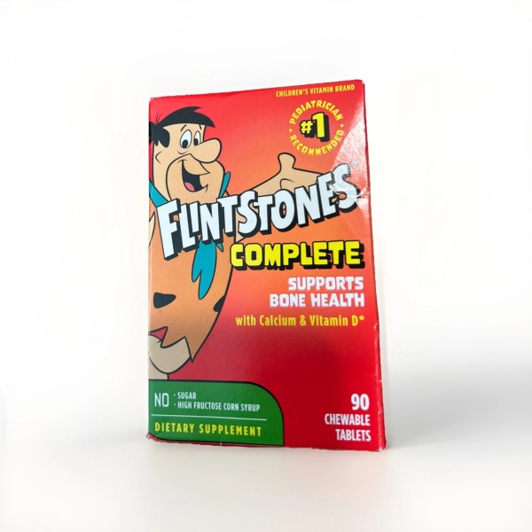 Flinstones Complete With Calcium And Vitamin D 90 Chewable Tablets