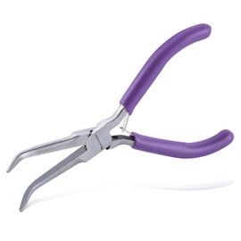 SPEEDWOX Taper Lead Pliers Tapered Lead Pliers Vent Type Taper Pliers Mini Taper Pliers Taper Pliers Small Needle Nose Pliers Tweezers Micro Radio Pliers No Grooves No Burrs Spring Loaded Grab Bend