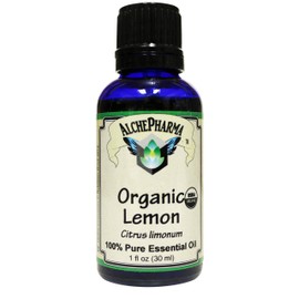 Lemon Essential Oil USDA Certified Organic 100% Pure (from Peel) Citrus Limonum