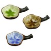 HAMILO Calligraphy Ink Stone Watercolor Paint Compact Ceramic Plum Motif