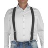 Harrys-Collection Men's Braces 4 Extra Strong Clips Single Colour -