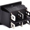 WANGCL 5PCS Rocker Switch Toggle Switch Reset Switch AC 250V