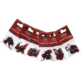 STAGG Satz Plastik Fingerpicks Large
