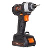 WEN Cordless Impact Driver with 20V Max Battery, Bits, Charger