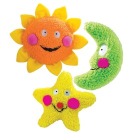 8" Green Moon Celestial Smiles Toy