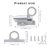 UTMACH Automatic Locking Door Bolt Pack of 4 Automatic Spring