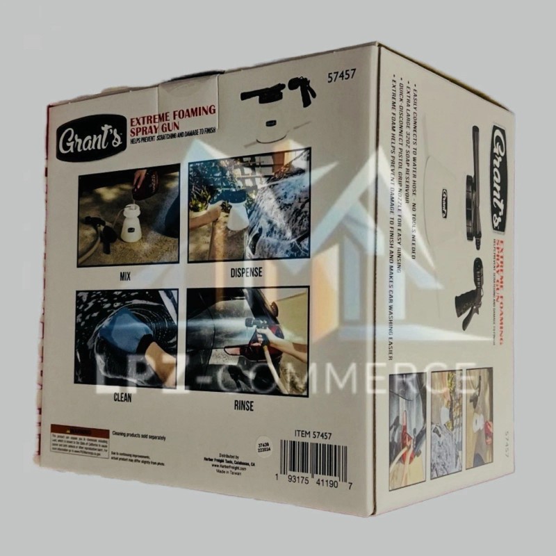 Grant NEW GRANT'S Extreme Foaming Spray Gun, 57457, Professional Auto