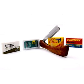 Roman Empire Shaving® Razor Spartacus Set with 20 Razor Blades