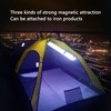 Inflatable Camping Light Tube Solar Power USB Powered Strong Magnetic