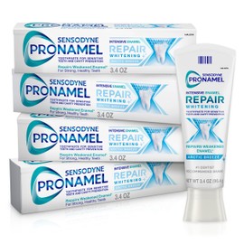 Sensodyne Pronamel Intensive Enamel Repair Toothpaste for Sensitive Teeth and Cavity Protection, Whitening Toothpaste to Strengthen Enamel, Arctic Breeze - 3.4 Ounces x 4