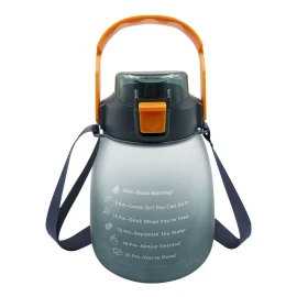 Maíz Botella Cilindro Agua Deportiva Motivacional Multicolor 1.3l