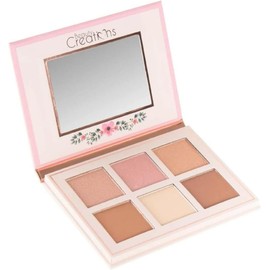 Beauty Creations - Floral Bloom Highlight & Contour – Polvo iluminador y contorno, tonos neutros, cálidos y fríos, con Acabado brillante para todo tipo de piel – 18 g