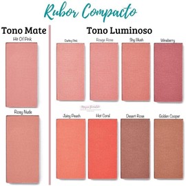 Rubor Compacto Mary Kay Chromafusion (Hot Coral)