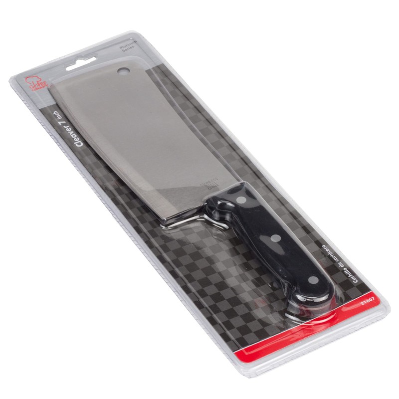 Chef Craft: Select Meat Cleaver, 7 Inch Blade 12 Inches