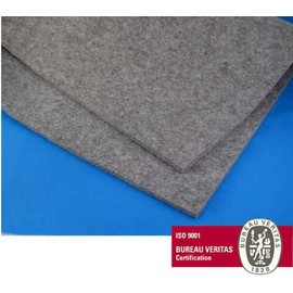 Superior Felt #37 1/4"x18"x29" Dark Gray Hard Felt For Shoe Padding Sheet 1 Lb Orthopedic USA