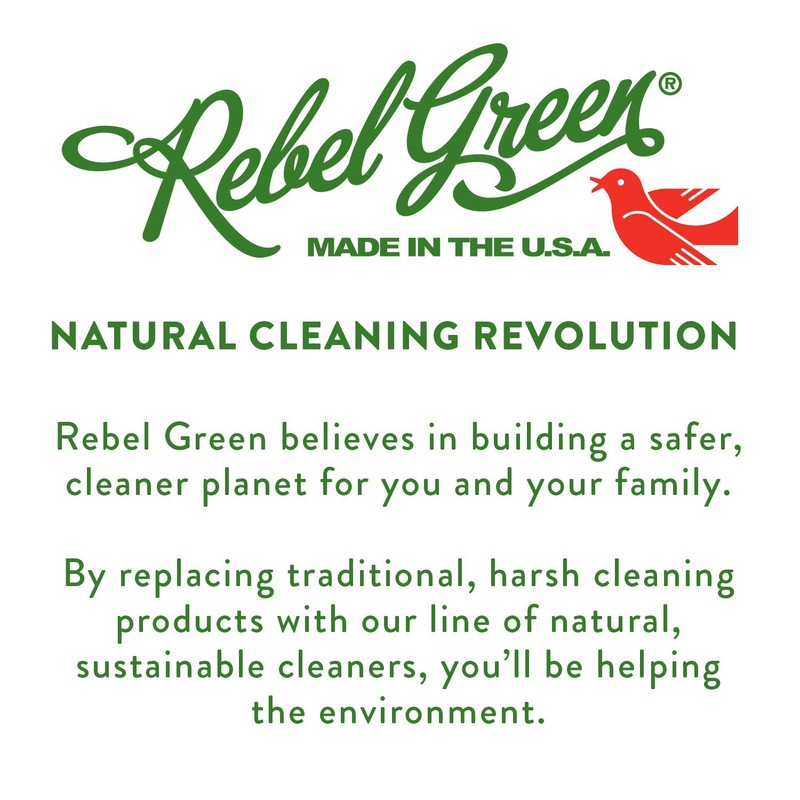 Rebel Green Laundry Detergent, Organic and Sulfate Free Hypoallergenic Laundry