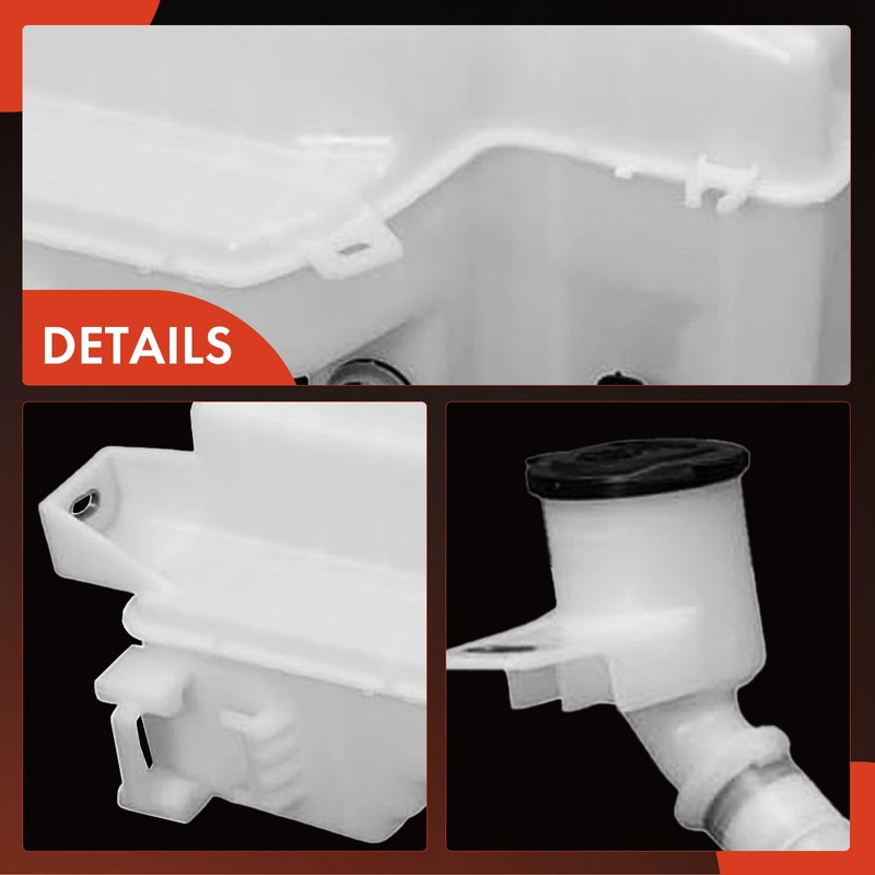 A-Premium Windshield Washer Reservoir Tank Assembly Compatible with Toyota Highlander