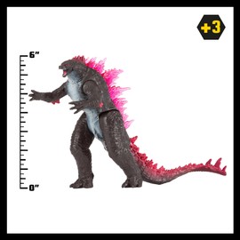 MonsterVerse Godzilla x Kong: The New Empire, 6-Inch Real Feel Kong Action Figure Toy, Iconic Collectable Movie Character, Suitable for Ages 4 Years+