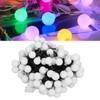39.4ft LED Colorful Globe Lights with 100 LED Bulbs IP65