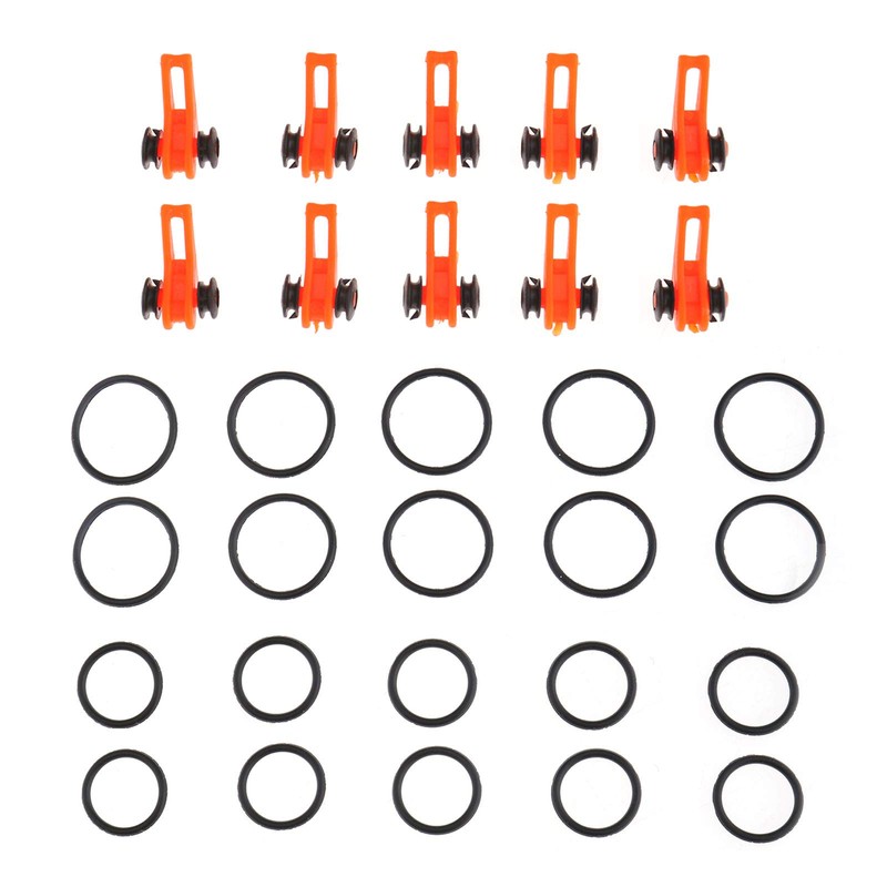 SING F LTD 10x Hooks for Fishing Rod Plastic Hook