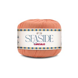CIRCULO Hilo de playa, perfecto para ropa de playa, bikinis y encubrimientos, secado rápido y ligero, peso de digitación, 100% poliamida, 180.4 yardas, 50 g, color 3318 coral