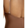 Capezio Womens Camisole With Clear Transition Straps Leotard, Skintone 60,