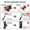 Gemasp Upgrade Sliding Barn Door Lock Latch, Stainless Steel Gate