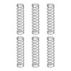 QUARKZMAN Pack of 6 Compression Springs, 1mm Wire Dia. x