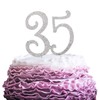 Decoración para tarta LINGPAR con cristales brillantes (35-oro)