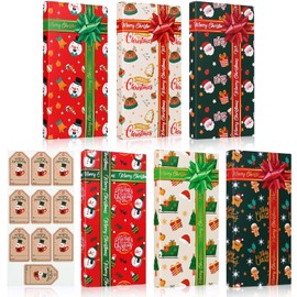 Naler 18 Cajas de Regalo Navideñas Caja de Papel Navidad para Decoración de Árbol de Navidad