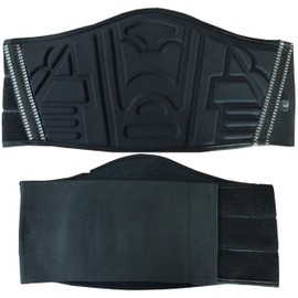 Speed MaxX LOWER BACK EMBOSSED PADDING STRETCHABLE KIDNEY BELT EXTRA WARMTH EXPANDABLE MOTORBIKE/MOTORCYCLE/MOTOCROSS SUPPORT (X Large)
