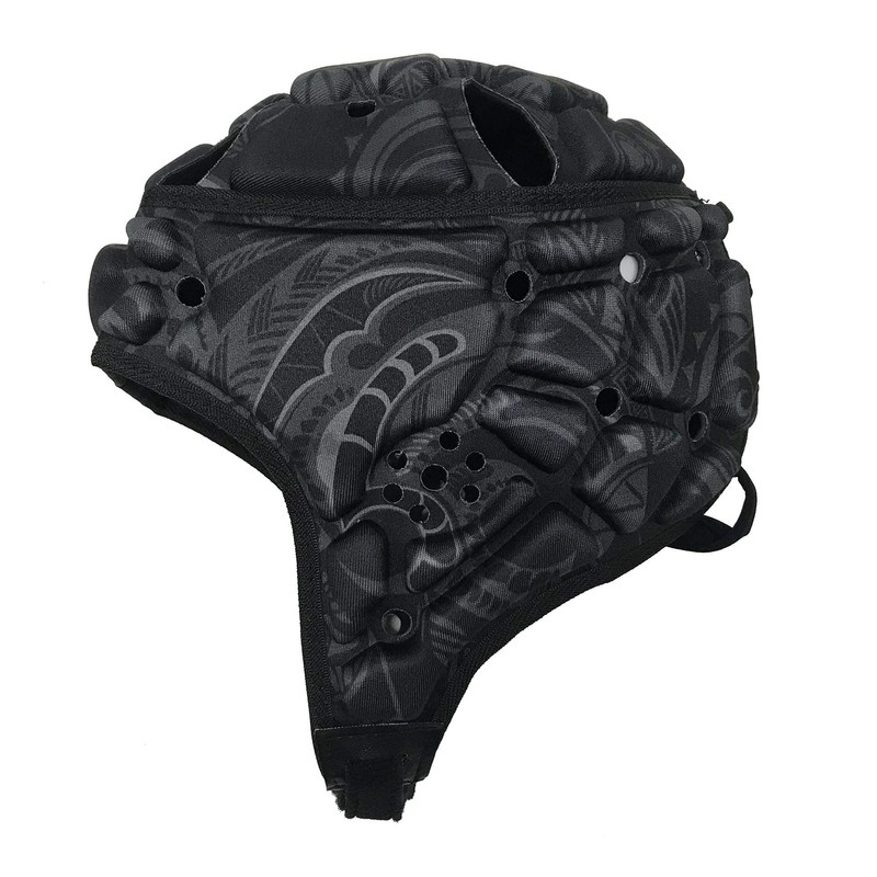 IMPACT Rugby Head Cap Tribe Black (L)