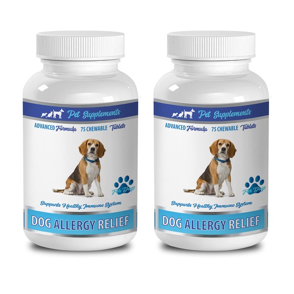 Immune Dogs - Natural Dog Allergy Relief - Supports Healthy