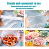 100pcs Elastic Fresh-Keeping Bags, Stretch Bowl Lids, Wrap Bowl Covers