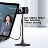 HD Webcam, USB Webcam with Manual Focus and Microphone, USB
