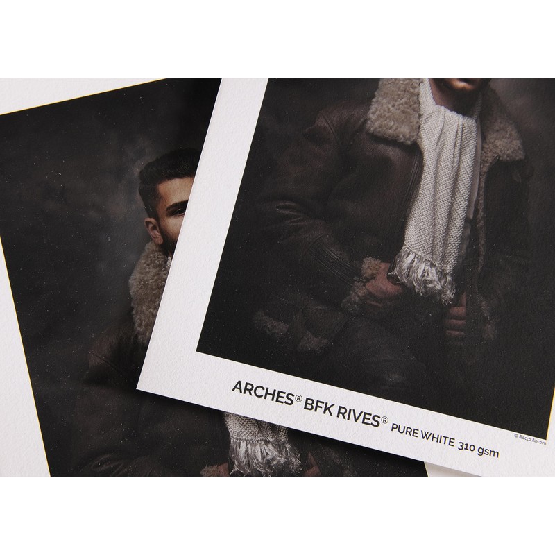 Canson Infinity Arches BFK Rives Soft Textured Pure White Matte